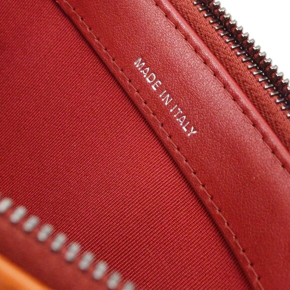 Chanel Orange Calfskin Gabrielle V Stitch WOC Wallet On Chain 182819 - Picture 6 of 9